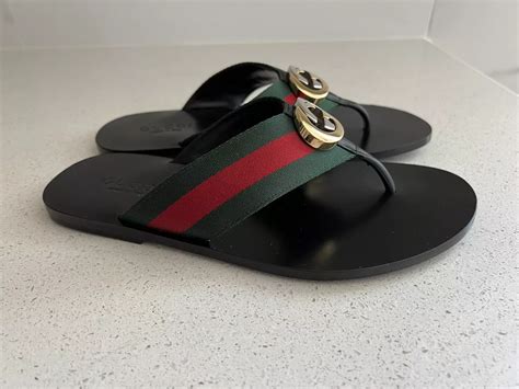 gucci flip flops genius.